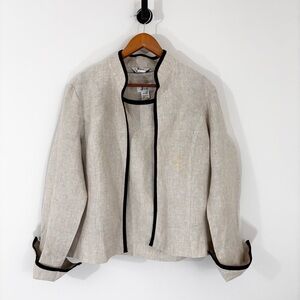 Joanne Scott linen jacket and tank set